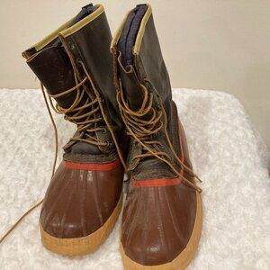 Vintage Original SOREL Kaufman Snow Duck Boot Wool Liner Made In Canada size 11